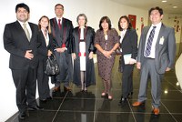 Ministra Cármen Lúcia recebe juízes do Mercosul